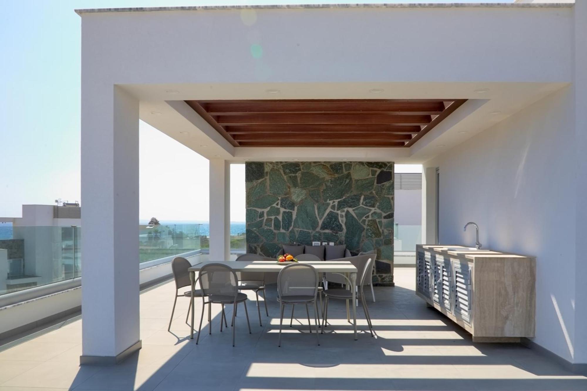 Beachfront Luxury Villa Idania ไอยานาปา ภายนอก รูปภาพ