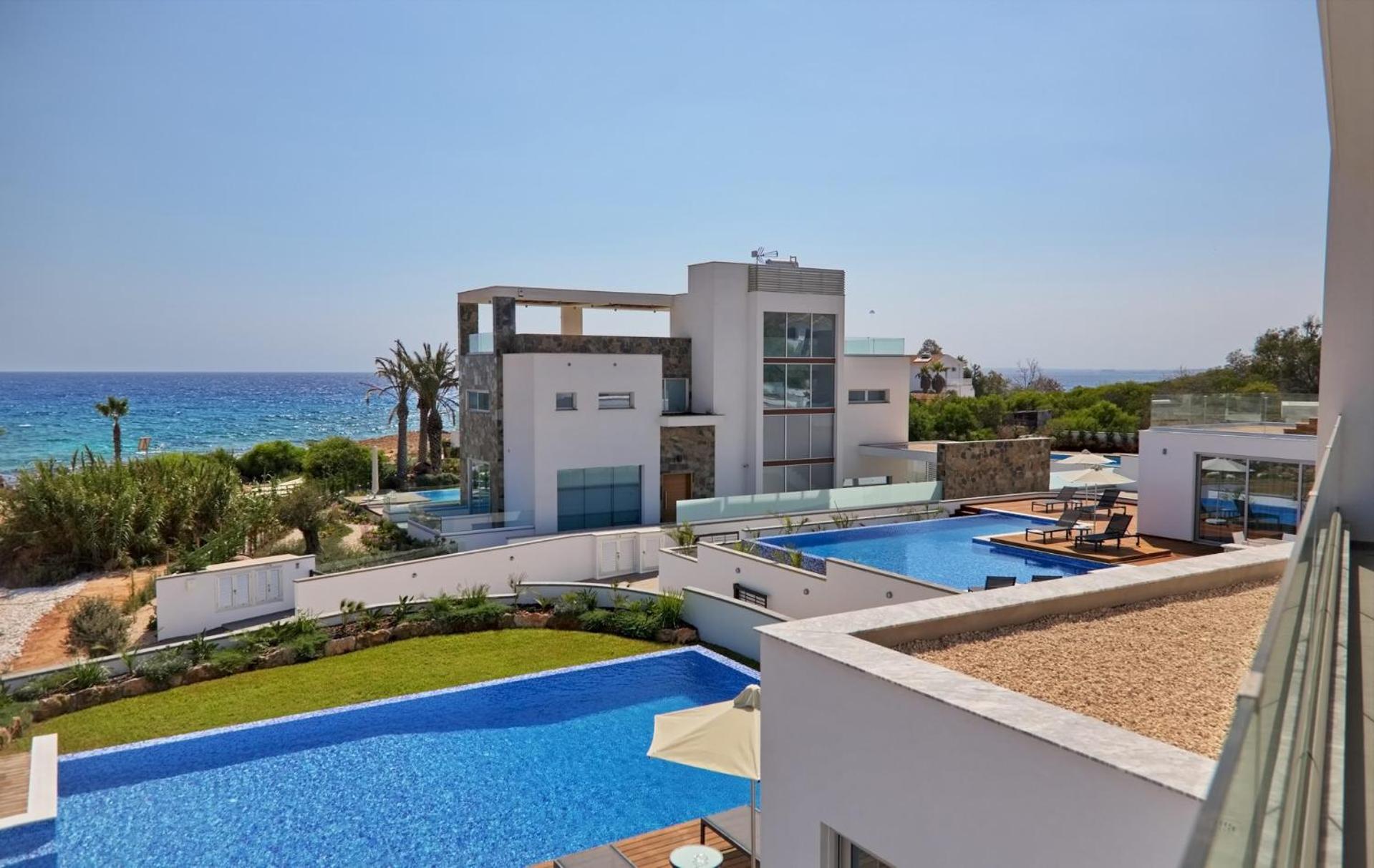 Beachfront Luxury Villa Idania ไอยานาปา ภายนอก รูปภาพ
